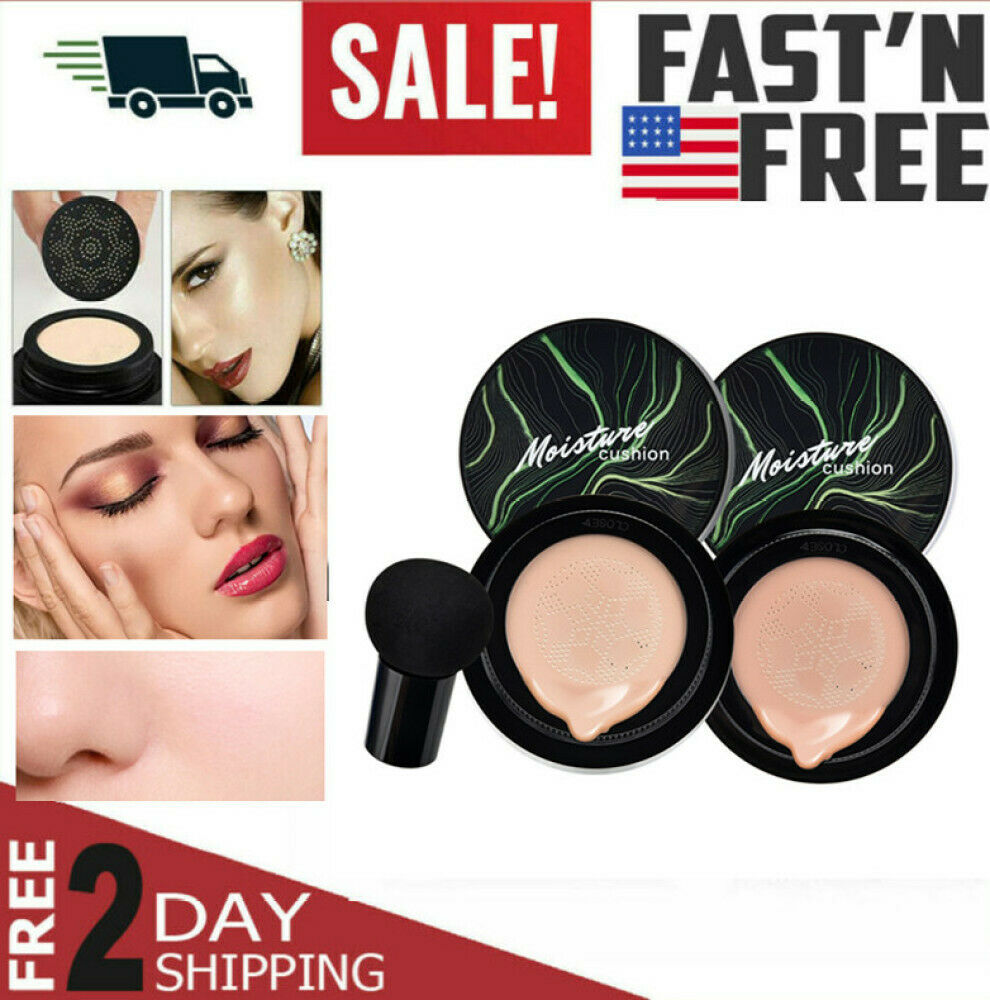 Air Cushion Mushroom Head Cc Bb Cream Concealer Moisturizing Makeup Foundation
