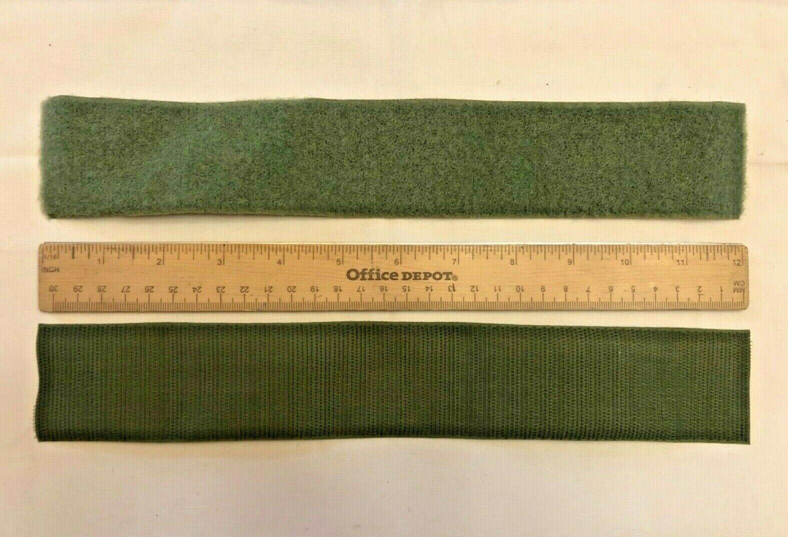US MILITARY VELCRO® BRAND HOOK AND LOOP TAPE 50 MM 2 INCH OLIVE GREEN