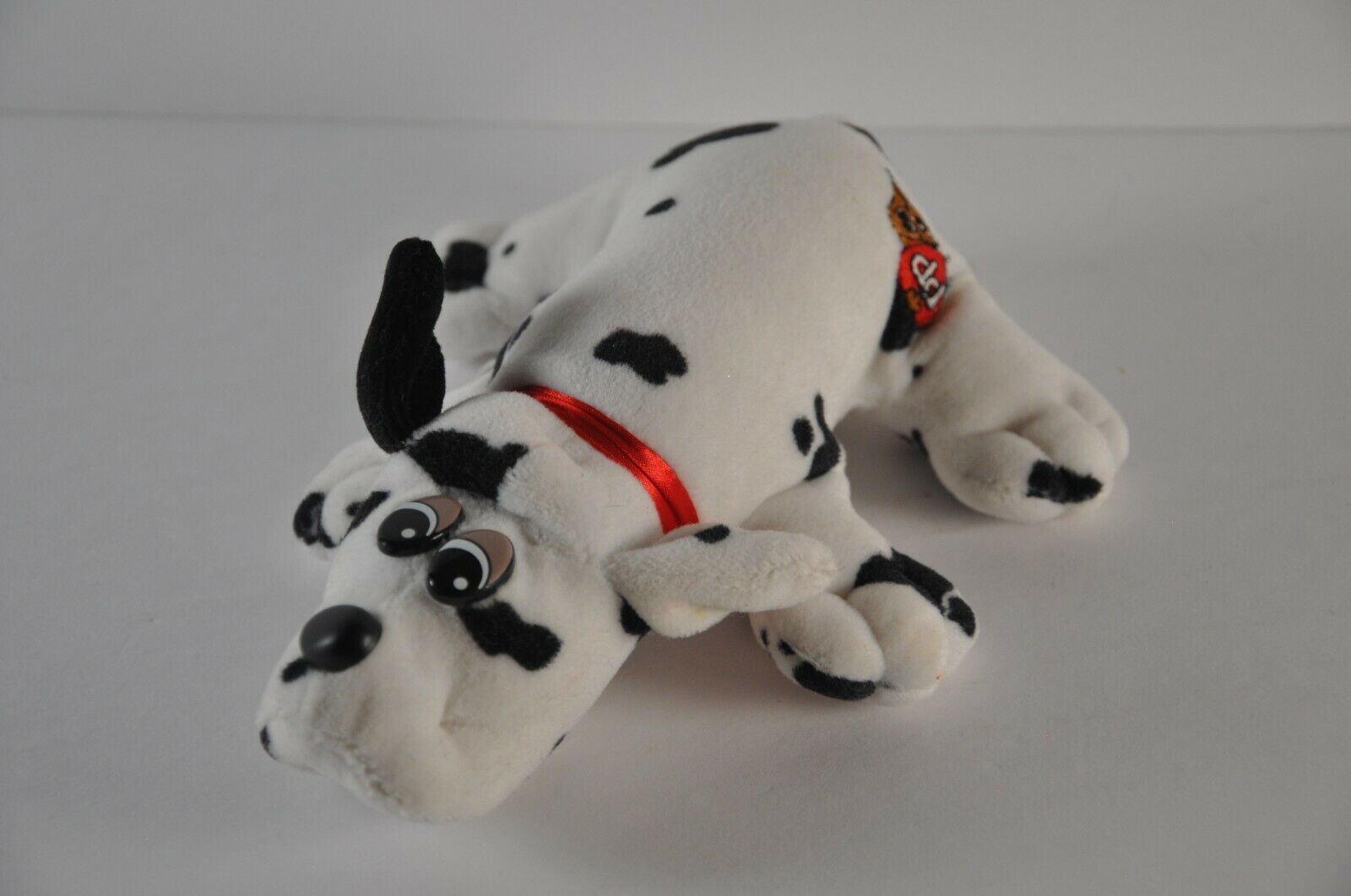Pound Puppies 7" Black & White Dalmatian Spots Puppy Plush Animal Tonka Vintage