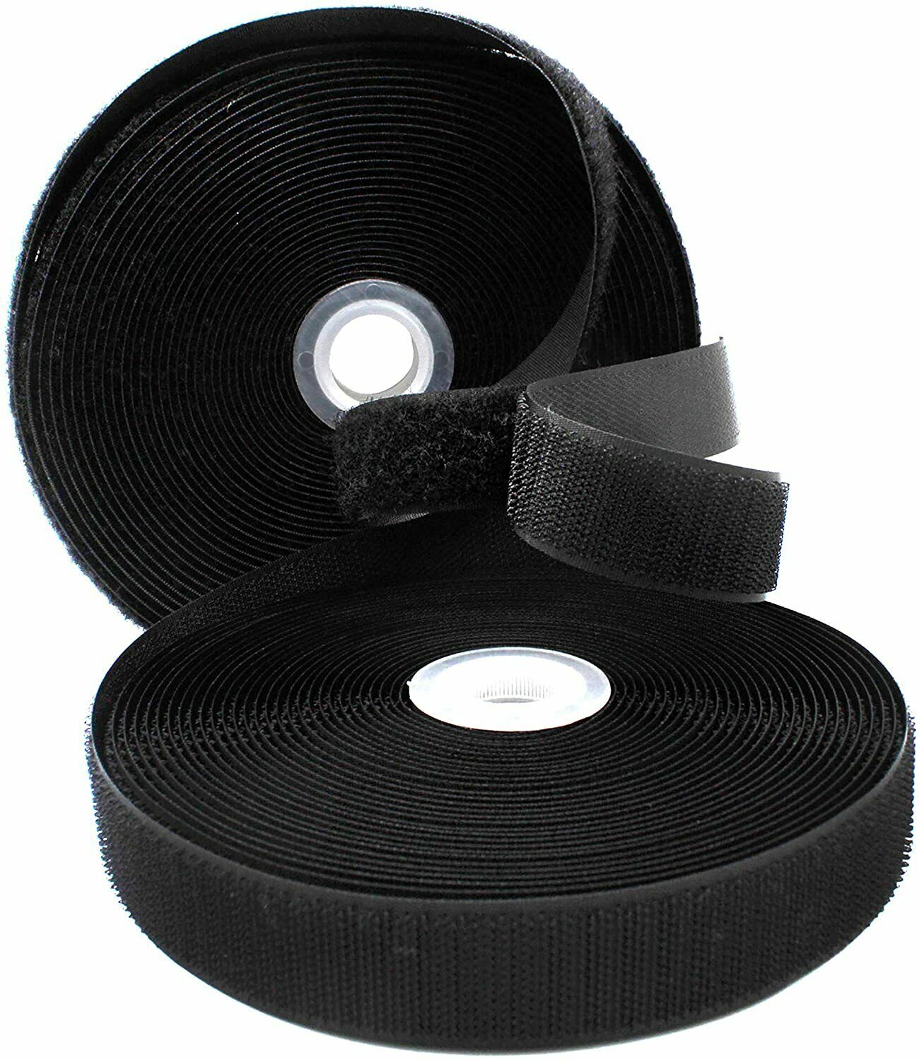 YKK Sew on Hook & Loop Tape Fastening Products Group 5 or 10 Yds - Black, White