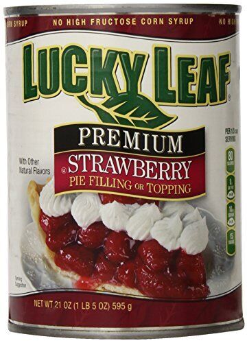 Lucky Leaf Premium Pie Filling Strawberry 21 Ounce