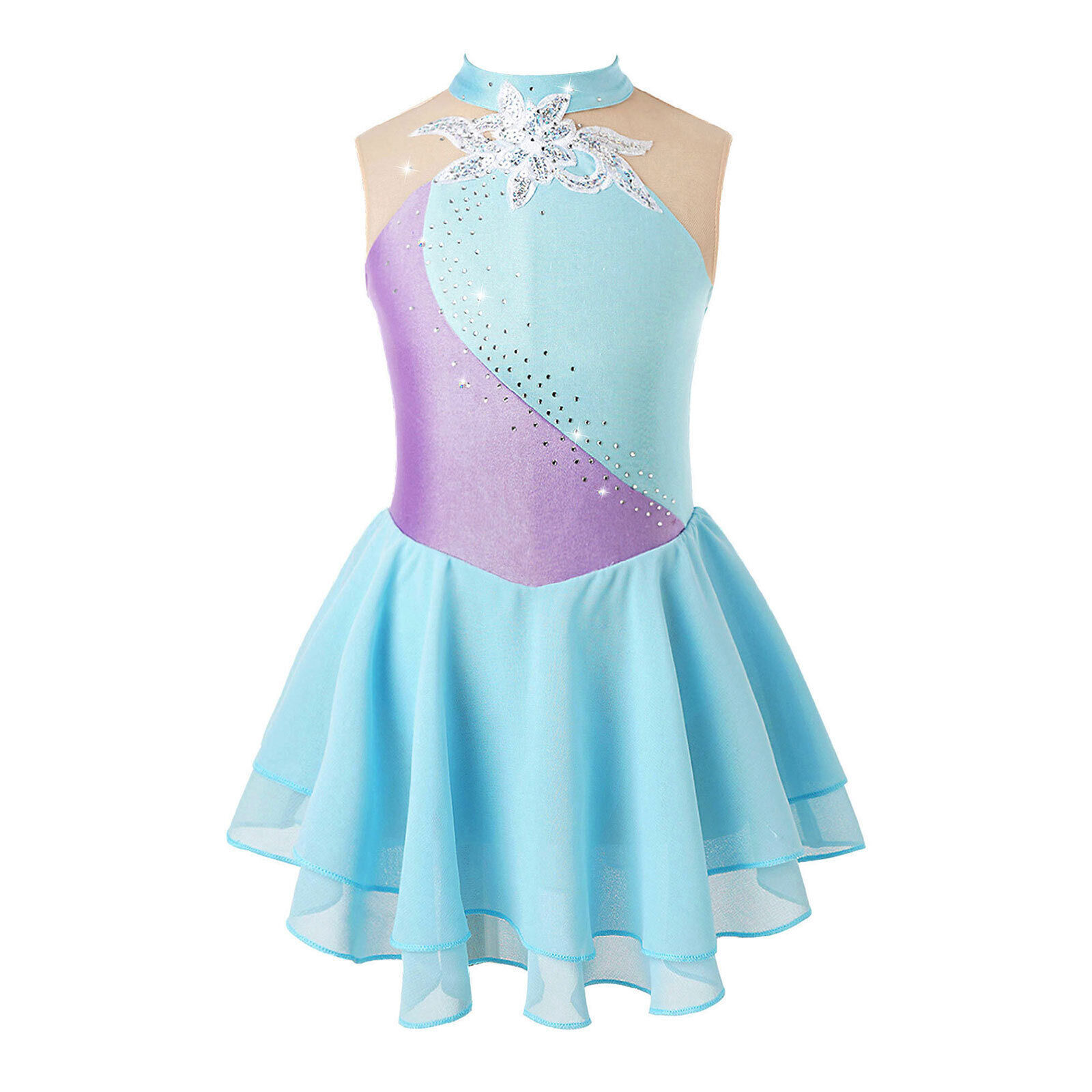 2022 Women Children Girls' Ballet Dress Sleeveless Performance Dress