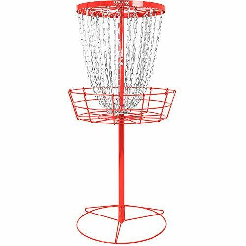 Remix Deluxe Practice Basket For Disc Golf - Choose Your Color Red
