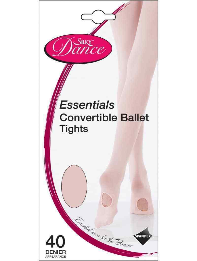 Silky Dance Essentials Convertible Ballet Tights 40 Denier Age 7-13, S, M, L