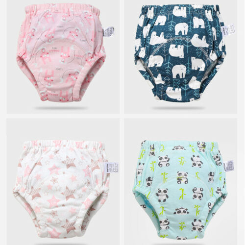 Baby Nappies Toddler Potty Training Pants Reusable Diaper Infant Shorts Panties