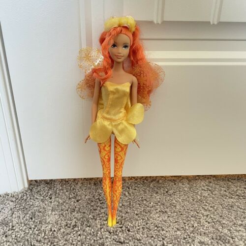 Barbie Fairytopia Dandelion Doll Orange Fairy 2004 Great Condition