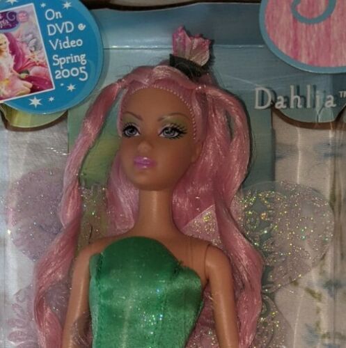 2004 Barbie Fairytopia Dahlia Doll Nrfb
