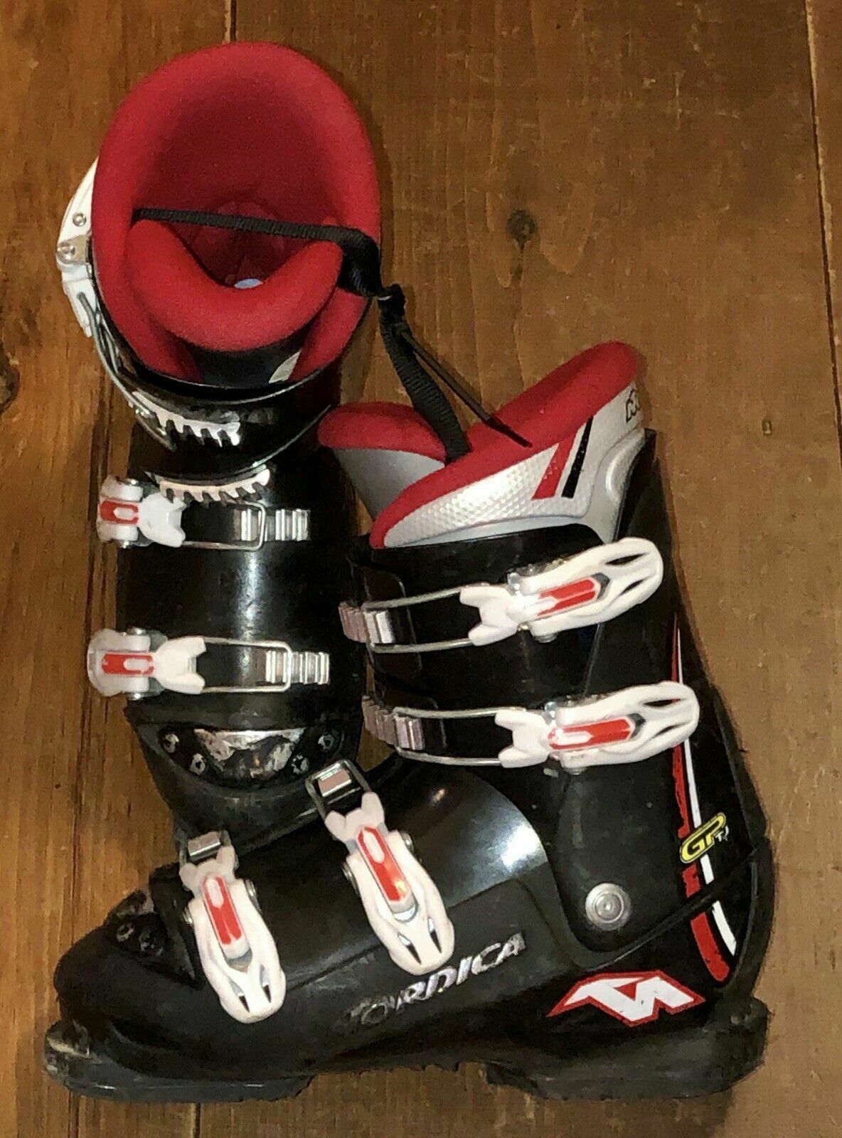 Nordica Gp Junior Ski Boots, Mondo 20 21 22 23 24 25 26 Available