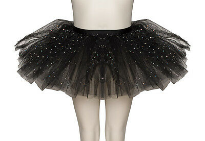 Sparkly Sequin Dance Ballet Tutu Skirt Halloween Fancy Dress By Katz All Colours