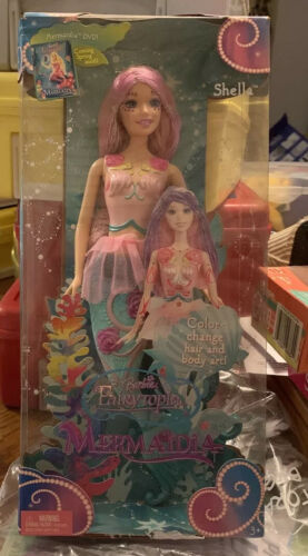 NIB 2005 Mattel Barbie Fairytopia Mermaidia Shella 17147 10720