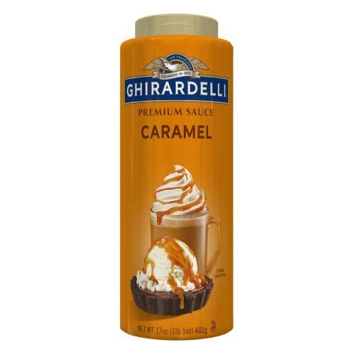 Ghirardelli Caramel Flavored Sauce 17 Oz. Bottle